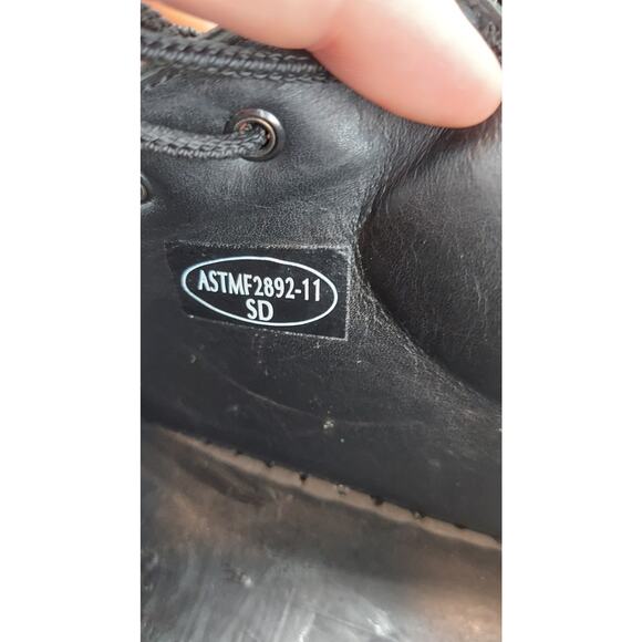 Women's Red Wing Work  Safety Shoes 1623 Comp Toe Black Leather Lace Up  9.5 D - Picture 9 of 10